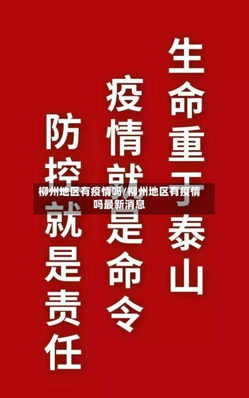 柳州地区有疫情吗/柳州地区有疫情吗最新消息-第2张图片