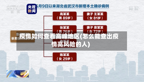 疫情如何查看高峰地区(怎么能查出疫情高风险的人)-第3张图片