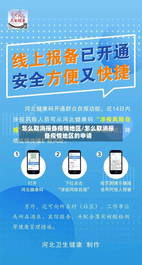 怎么取消报备疫情地区/怎么取消报备疫情地区的申请-第1张图片