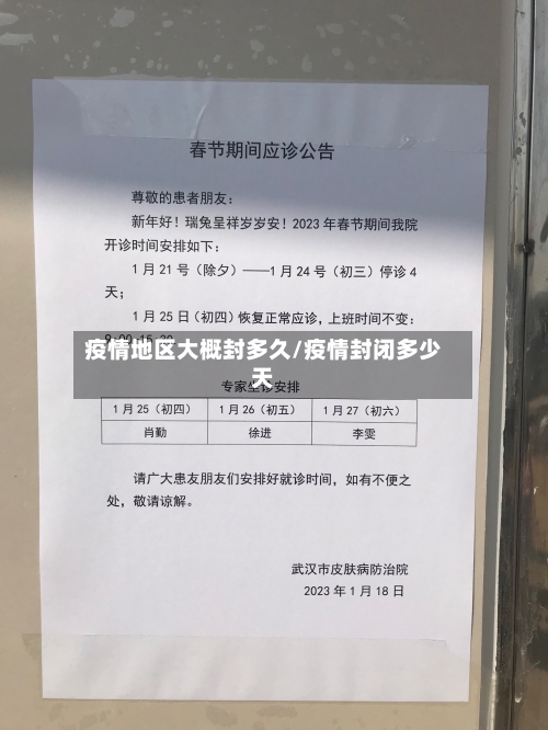 疫情地区大概封多久/疫情封闭多少天-第2张图片