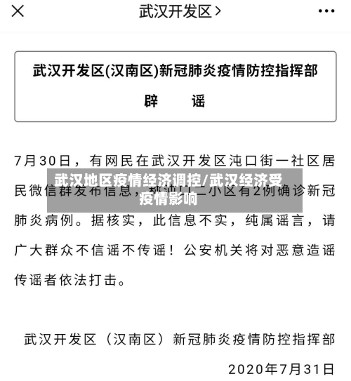 武汉地区疫情经济调控/武汉经济受疫情影响-第2张图片