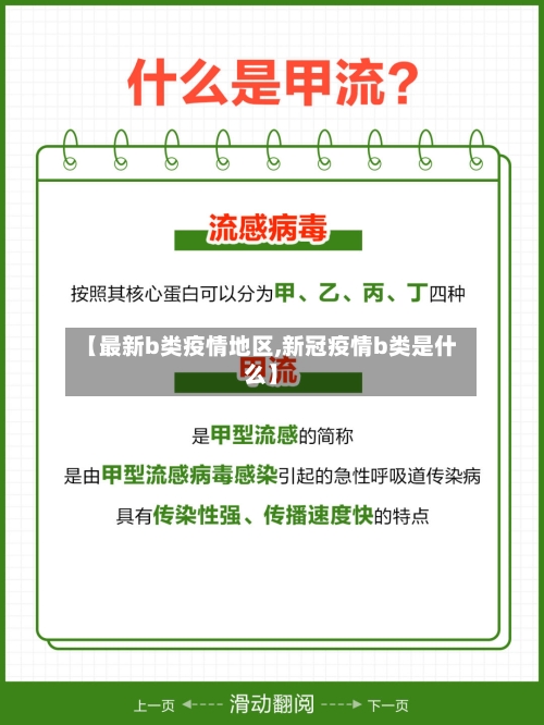 【最新b类疫情地区,新冠疫情b类是什么】-第1张图片